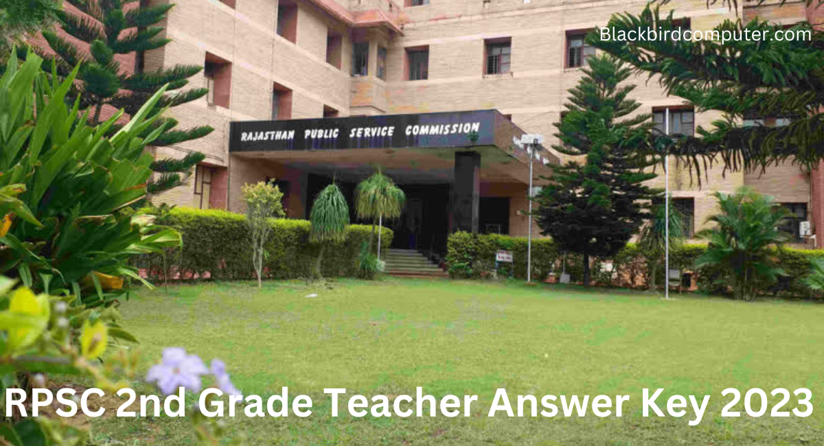 RPSC 2nd Grade Teacher Answer Key 2023 rpsc.rajasthan.gov.in