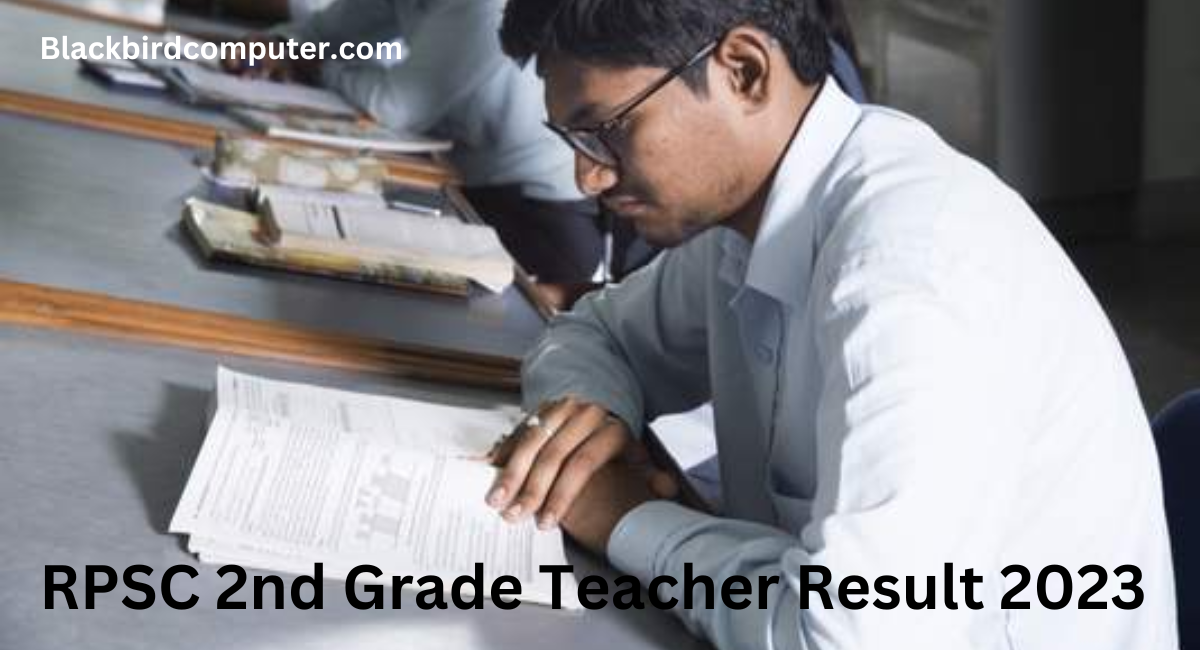 RPSC 2nd Grade Teacher Result 2023