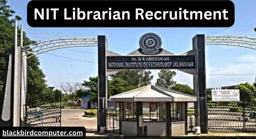 NIT Librarian 5 Recruitments