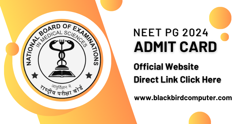 neet pg admit card 2024